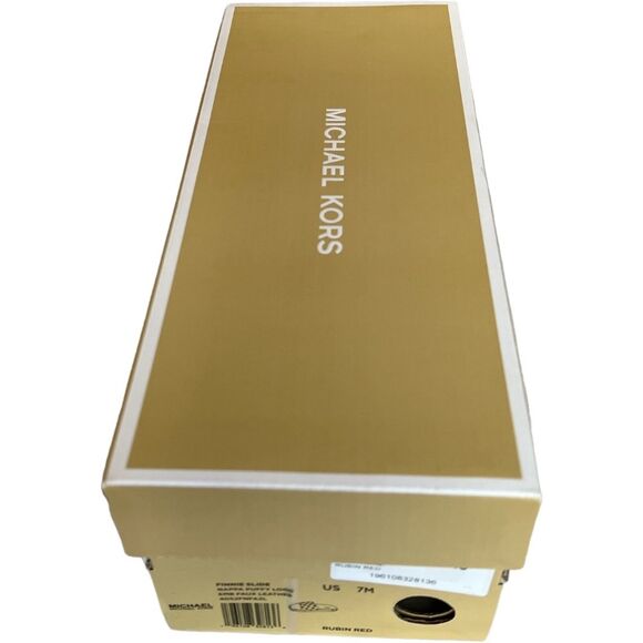 Michael Kors Rubin Red Finnie Slide Sandals, US7 - Picture 10 of 11